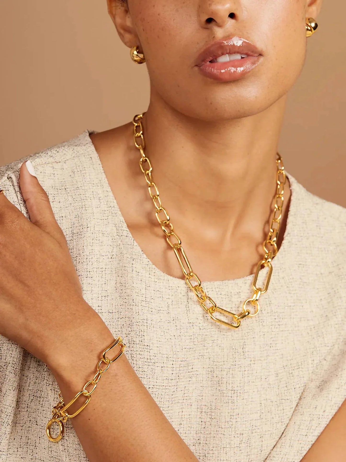 Rho - Women's Mixed Chain Toggle Bracelet - Rack Hunt