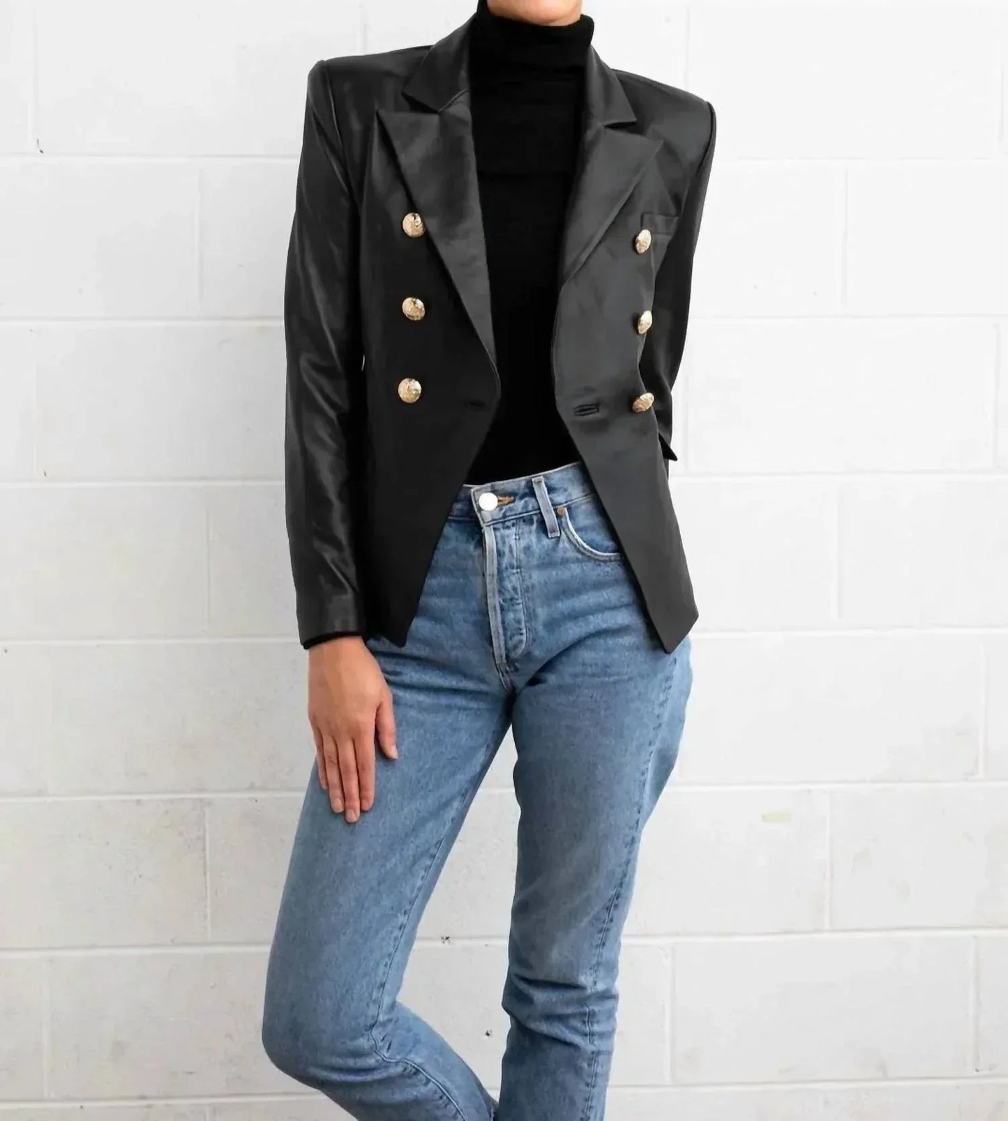 DEA - Bella Leather Blazer - Rack Hunt