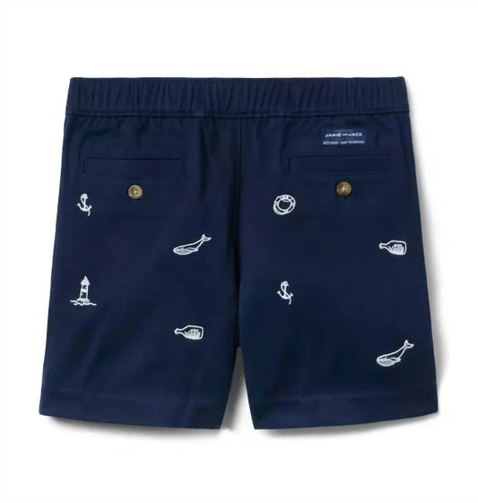 Boy's Nautical Tie Short