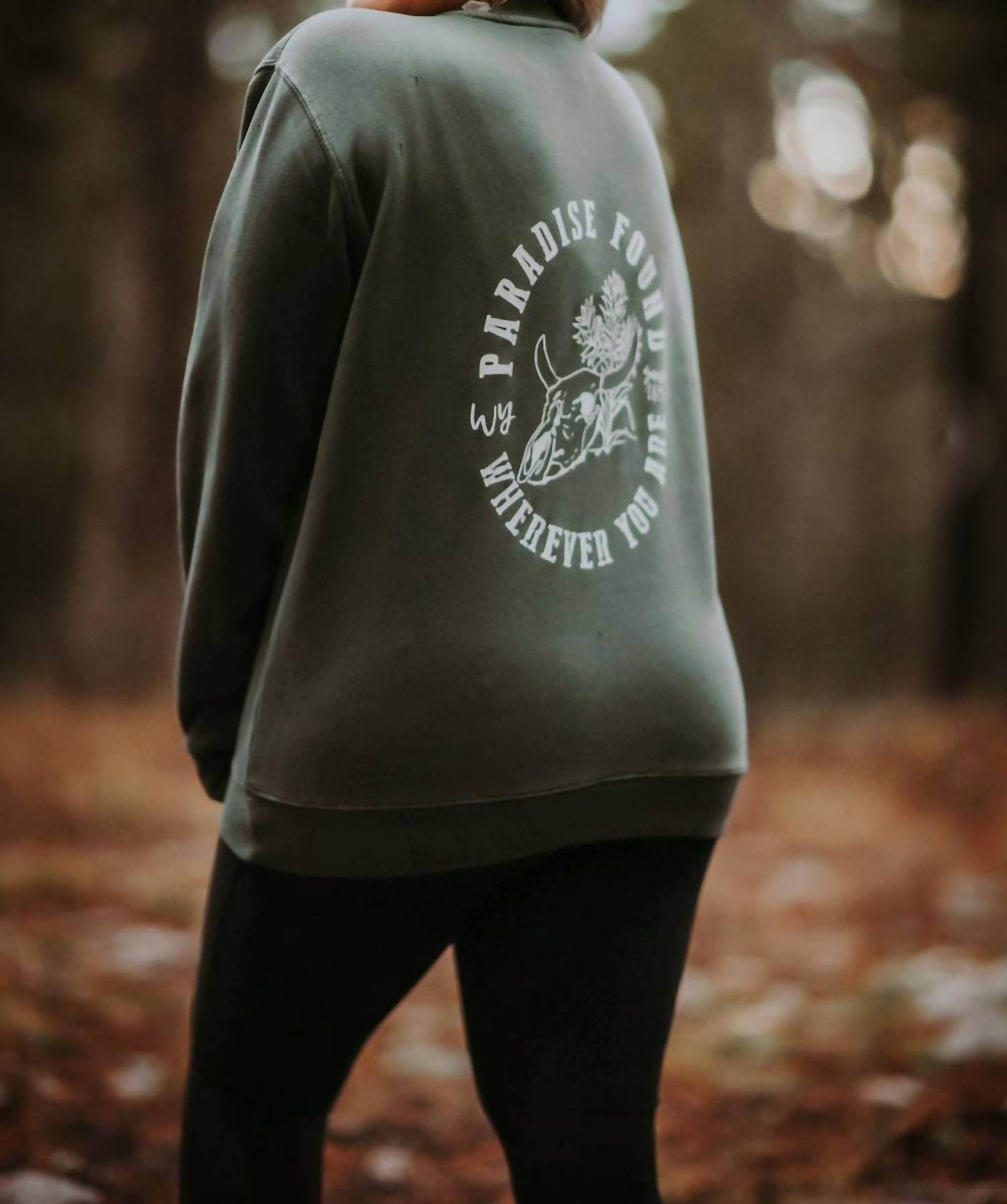 Indepent Trading Co. - Paradise Found Wherever You Are Crewneck - Rack Hunt -