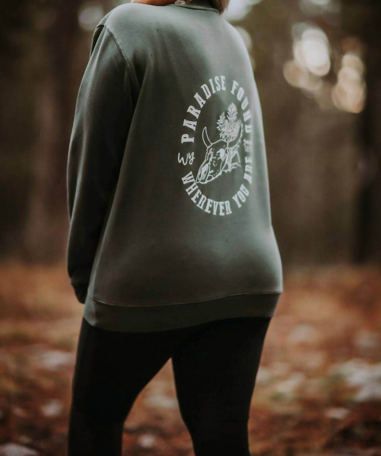 Indepent Trading Co. - Paradise Found Wherever You Are Crewneck - Rack Hunt -