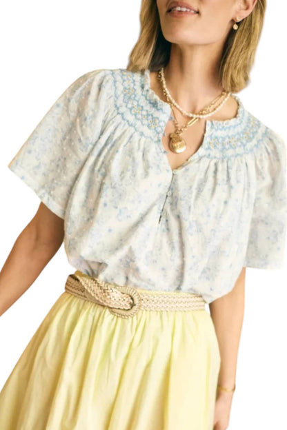 Willow Smocked Top
