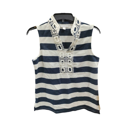 Women's Sleeveless Striped Tee