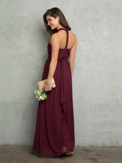 Halter Neck Gown