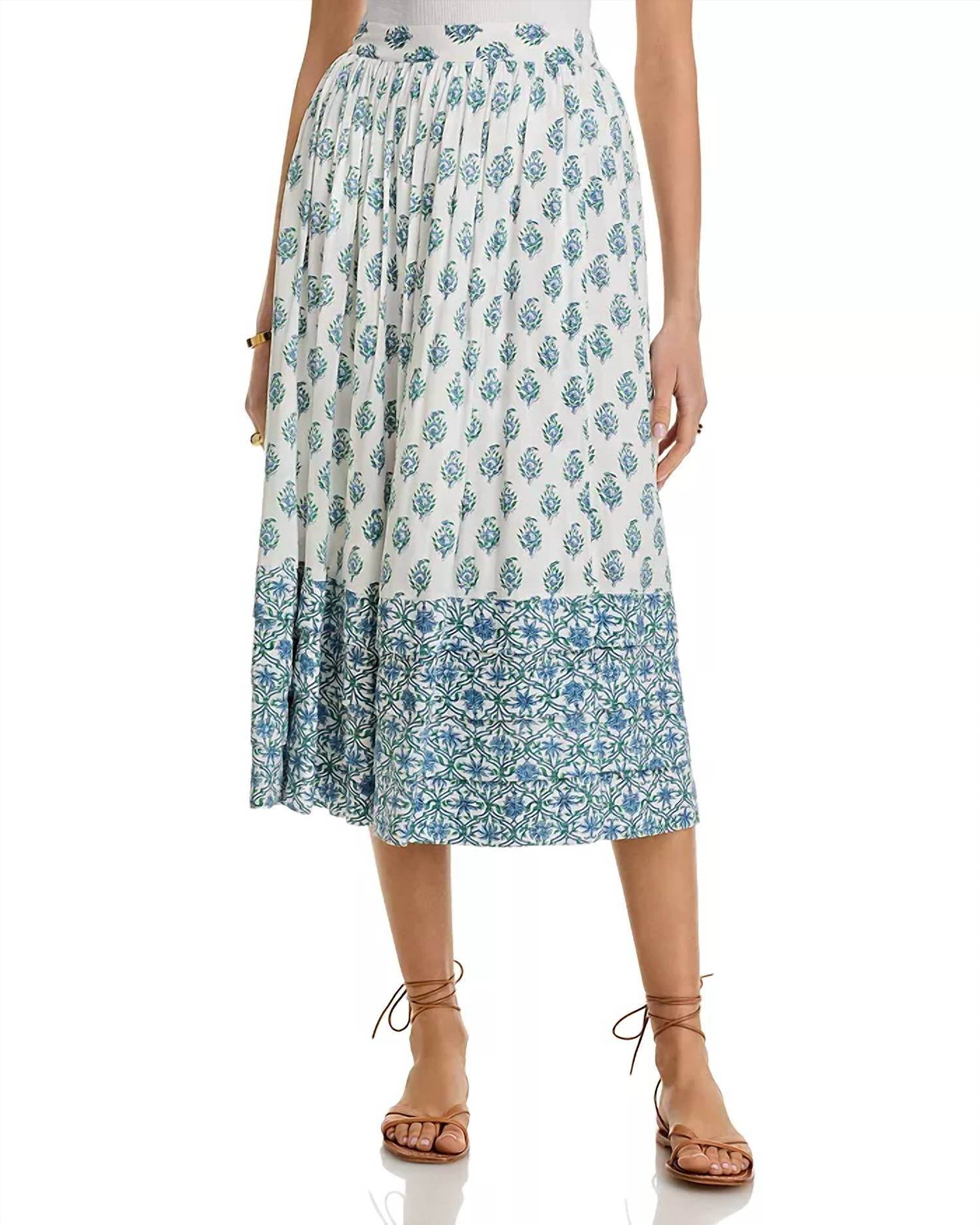Area Stars - Printed Midi Skirt - Rack Hunt