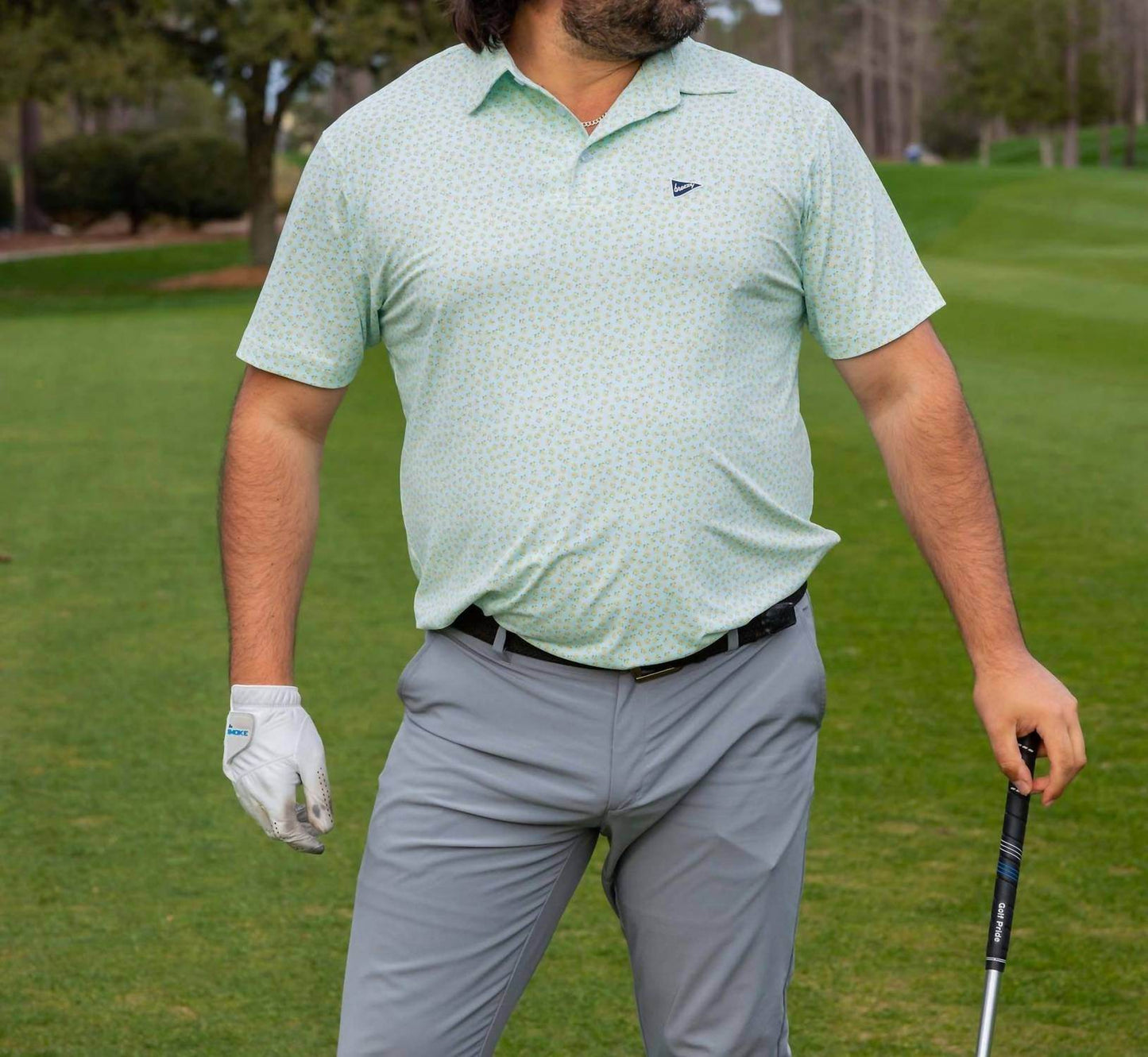 Breezy Golf - Magnolia Golf Polo - Rack Hunt -