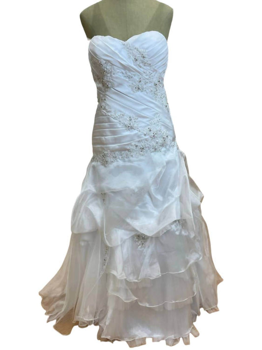 GLS Collective - Women's Off Shoulder Wedding Dress - Rack Hunt -