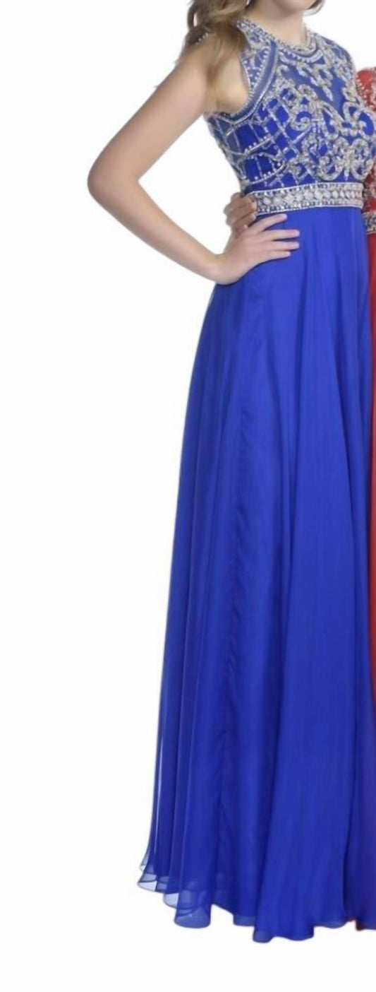 Scoopneck Sleeveless Maxi Sheath Dress