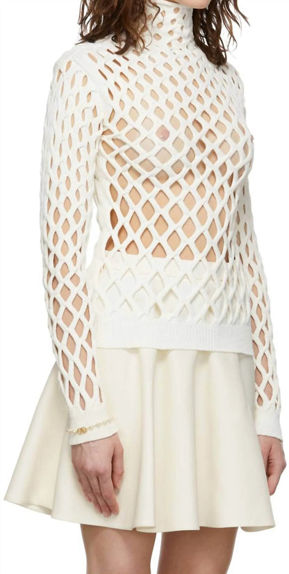 Valentino - Cut-out Knitted Top - Rack Hunt