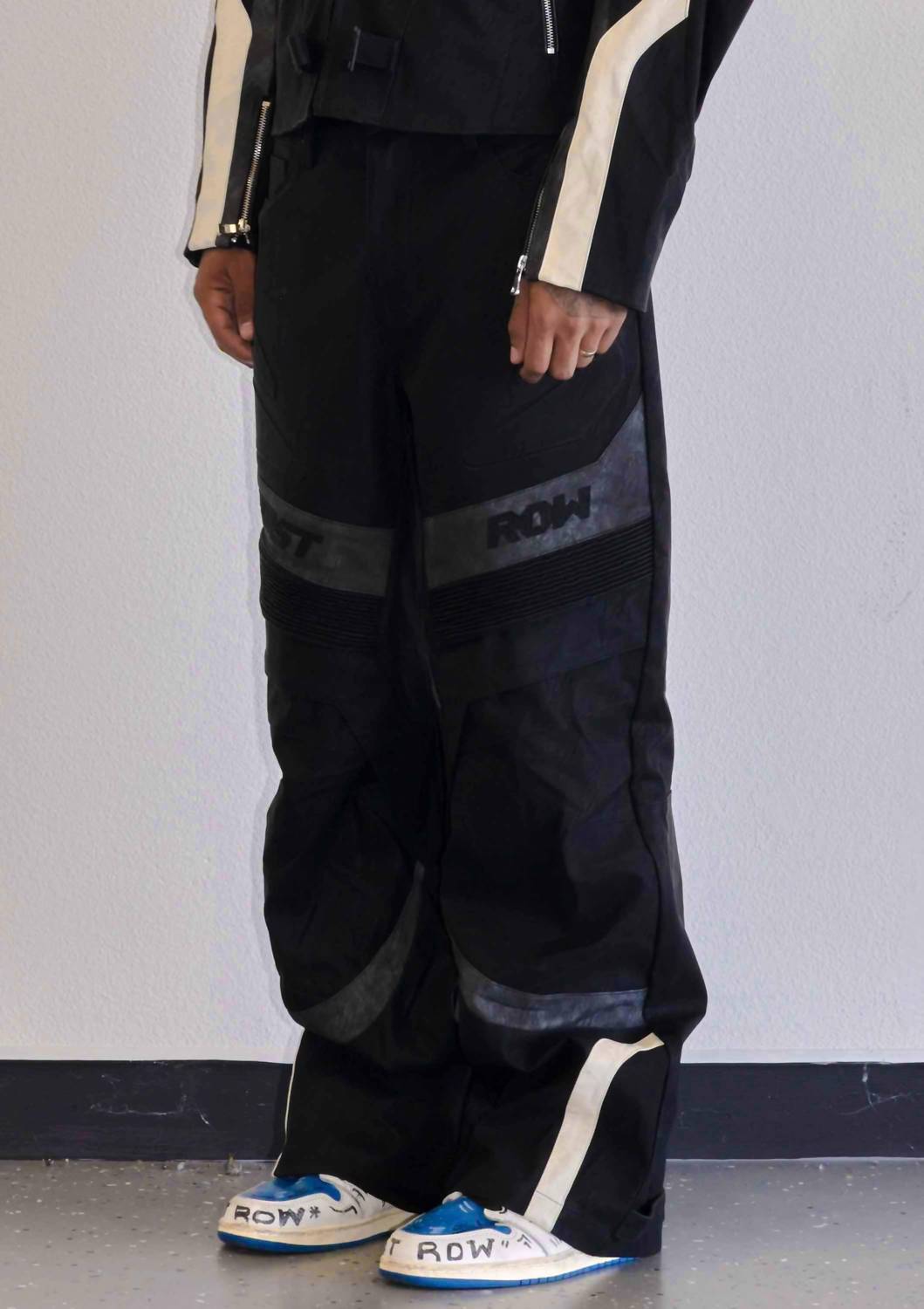 Furious Motor Racing Y2K Leather Pants