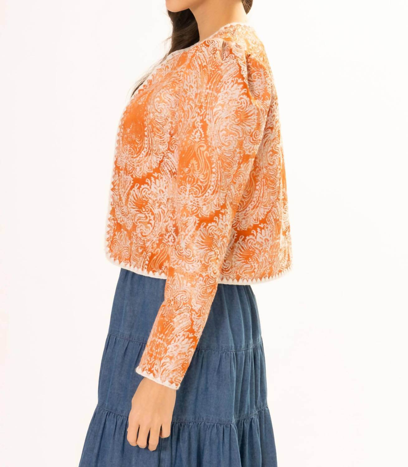 Area Stars - Paisley Jacquard Jacket - Rack Hunt