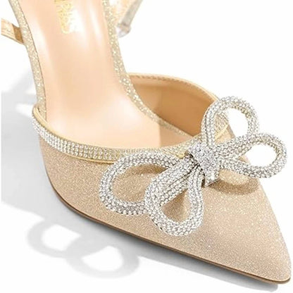 Women's Pointy Toe Ankle Strap Heels