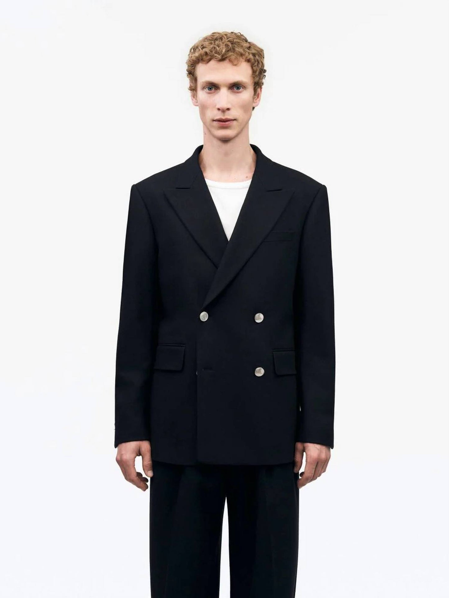 1903 Double Breast Long Sleeve Blazer