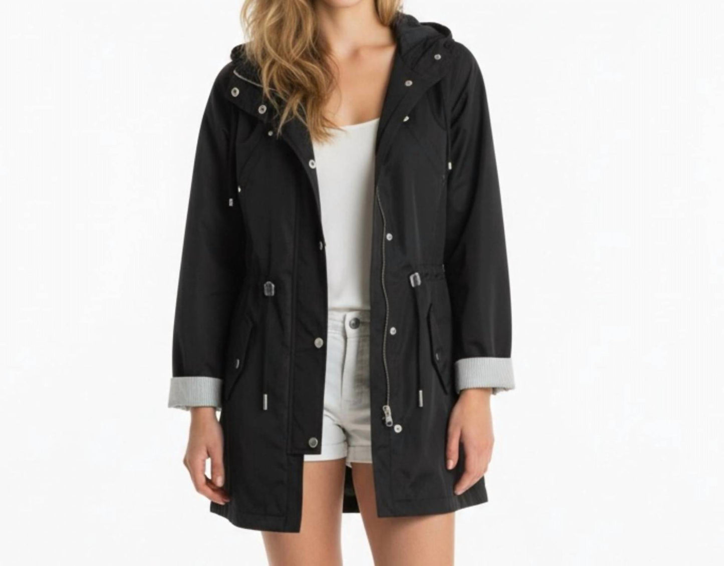 Utility Jacket With Hood