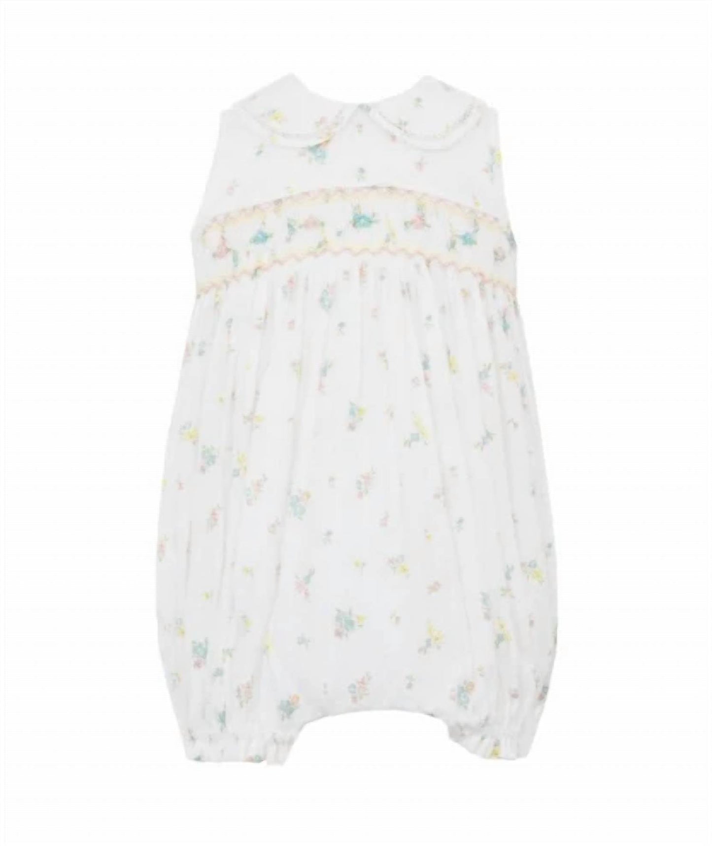 Kids Floral Sleeveless Romper