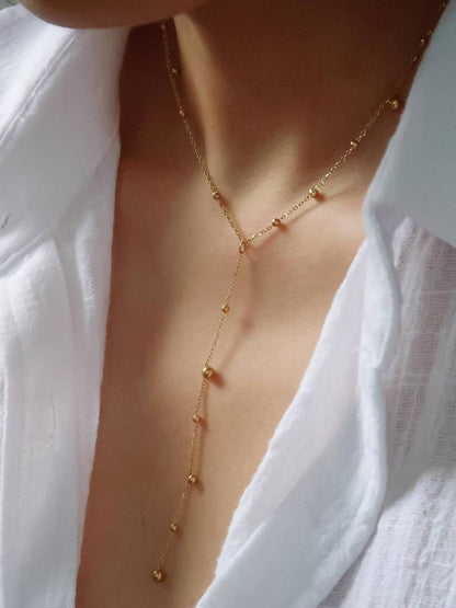 The Victoria Lariat Necklace