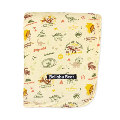 Kid's Jurassic Park Origins Bamboo Blanket