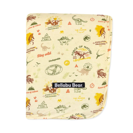 Kid's Jurassic Park Origins Bamboo Blanket