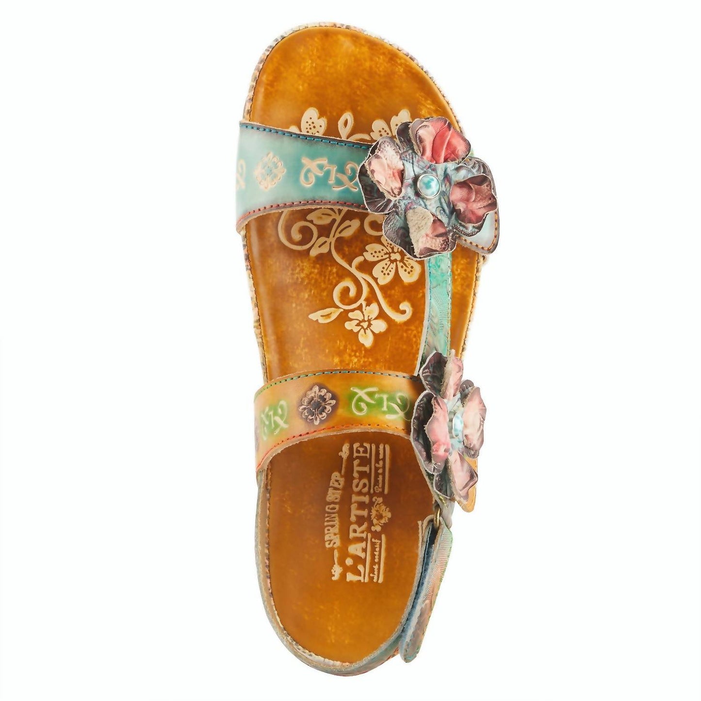 Women's L'artiste Erica Flowered Walking Sandal