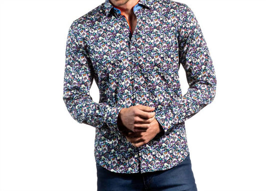 Morning in San Juan Button Down Shirt