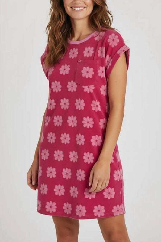 Good Vibes French Terry Dress