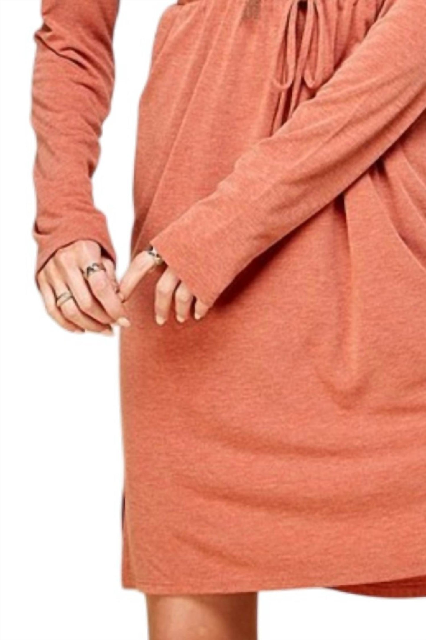 Long Sleeve Midi Dress - Plus