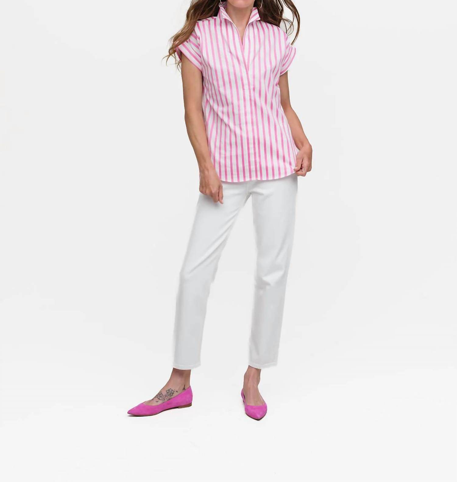 Sarah Alexandra - Cap Sleeves Blouse - Rack Hunt