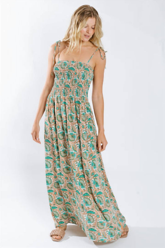 Ujala Smocked Maxi Dress