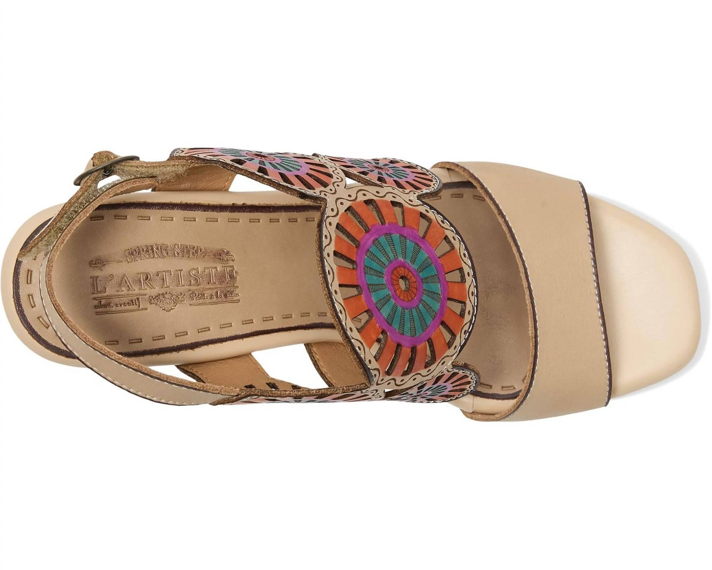 Women's Pinwheel Heeled Sandal