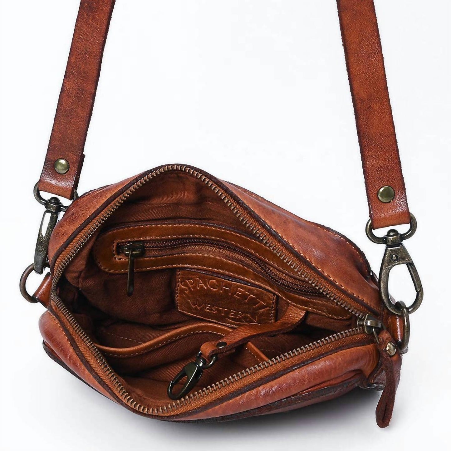 Women's Becca Studded Leather Crossbody Bag