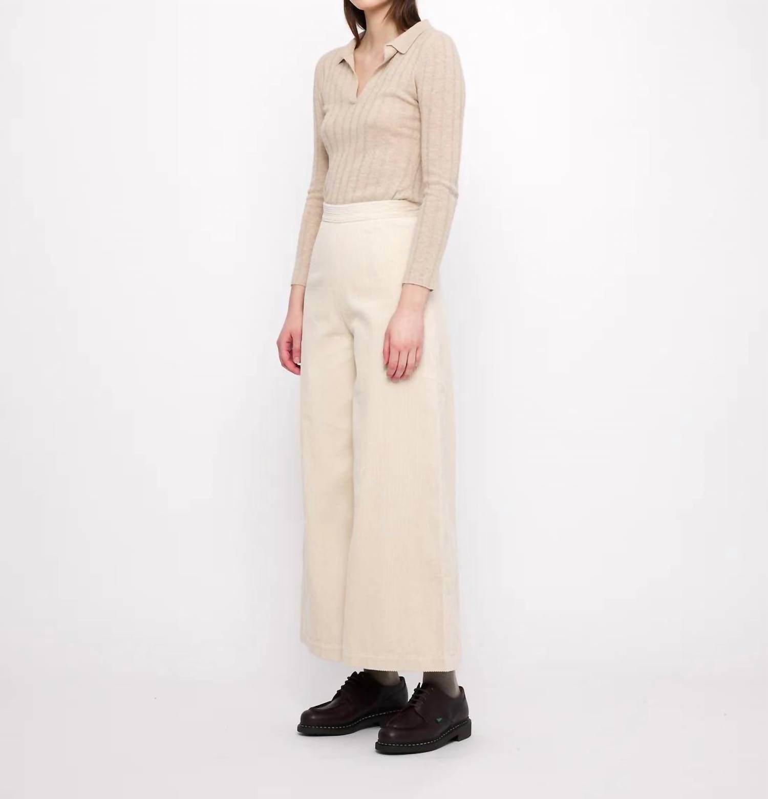 7115 by SZEKI - Classic Wide Legged Trouser - Rack Hunt