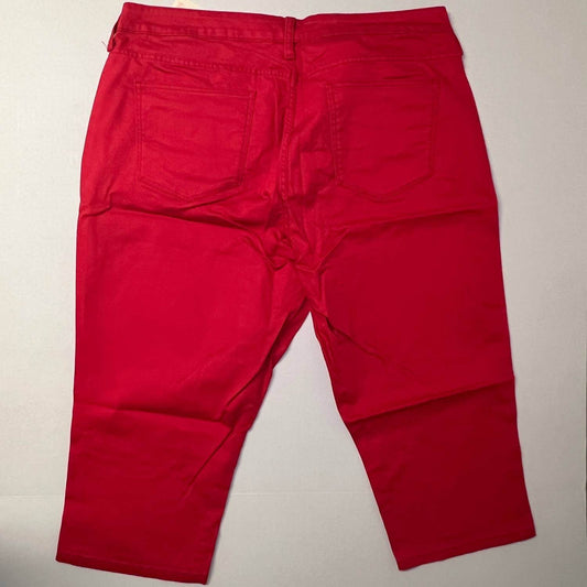 St. John's Bay - Women's Mid-rise Secretly Slender Capri Pants - Rack Hunt -