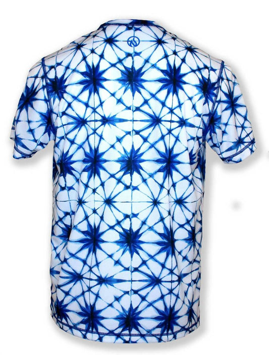 Men's Shibori Star Tech Shirt