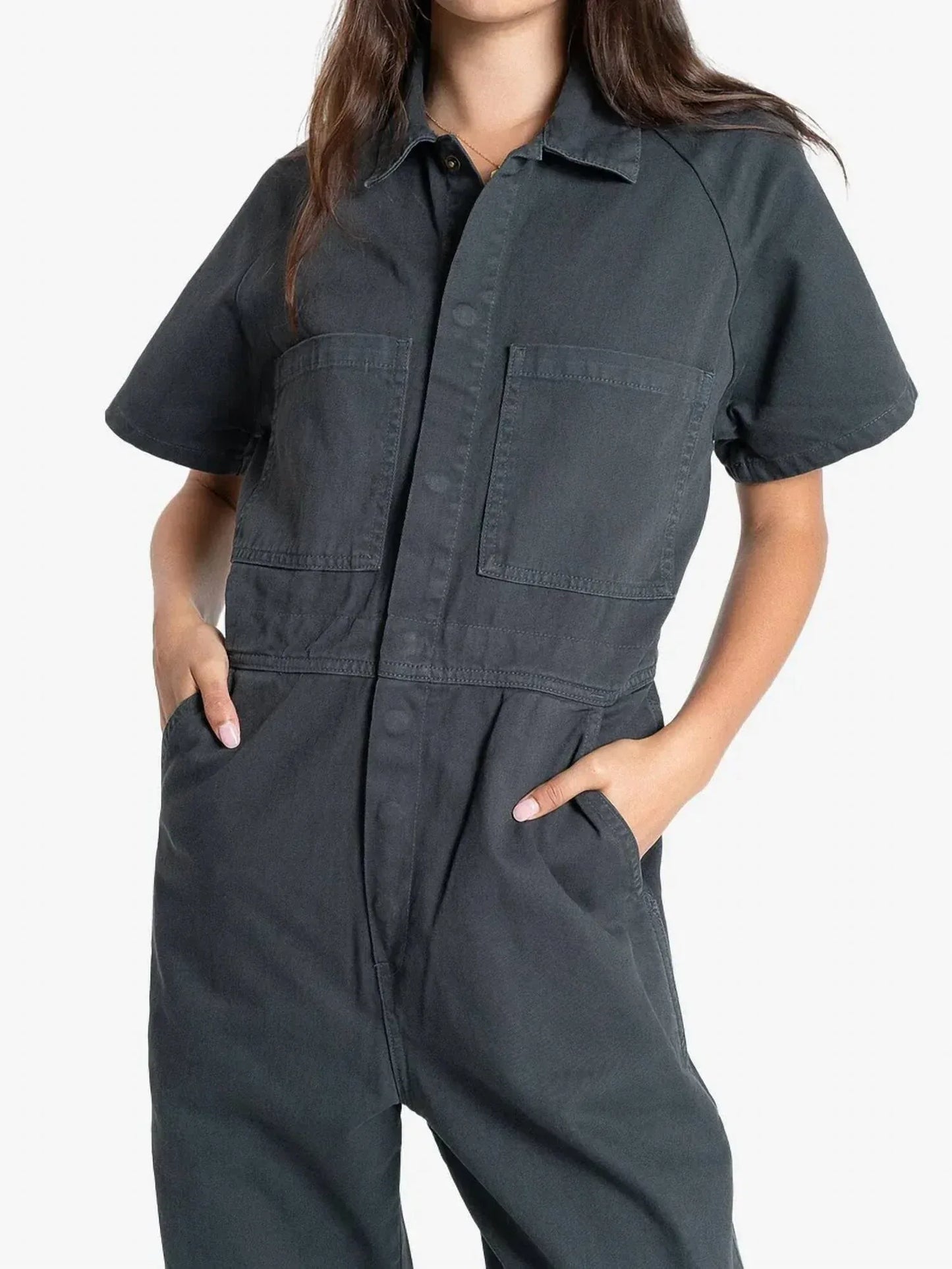 Thrills - Carpenter Short Sleeve Coverall - Rack Hunt