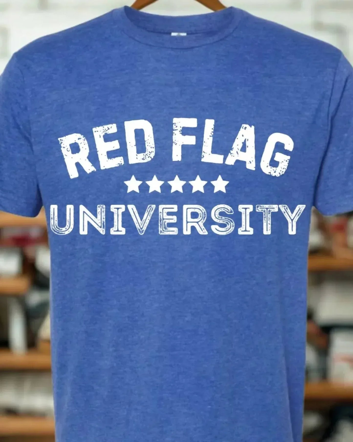 Tultex Apparel - Unisex Red Flag University Tee - Rack Hunt