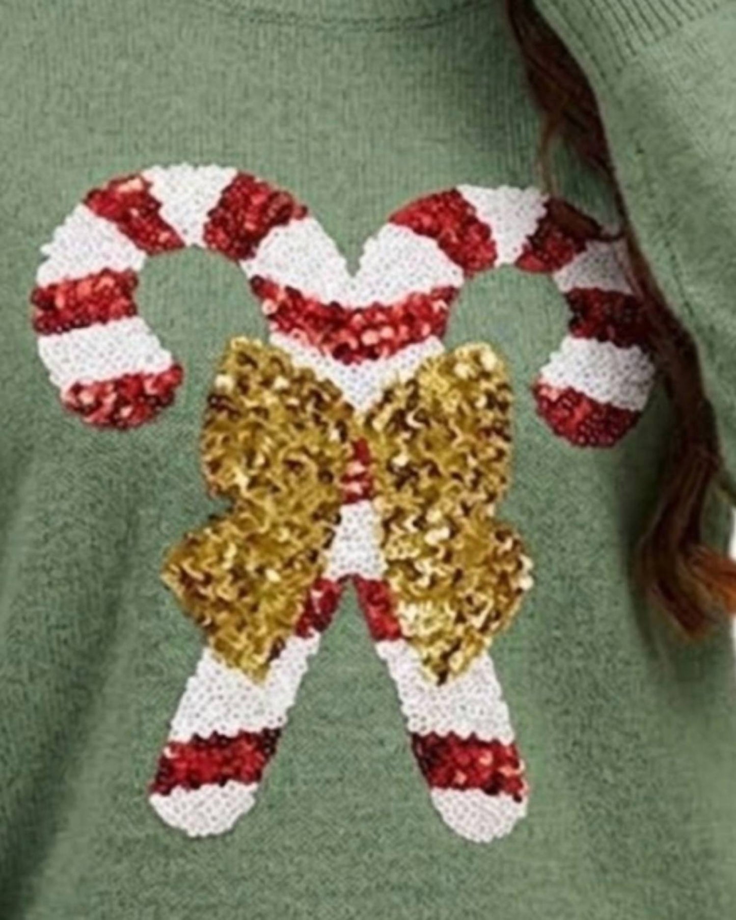 Pretty Peppermint Bow Top