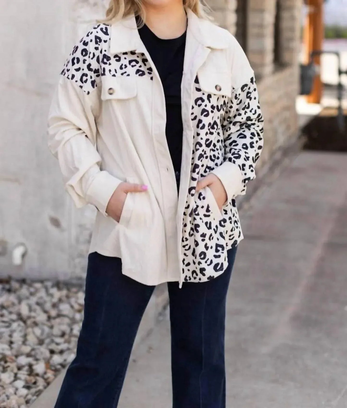 DESHENG ENTERPRISE - Corduroy Shacket - Rack Hunt