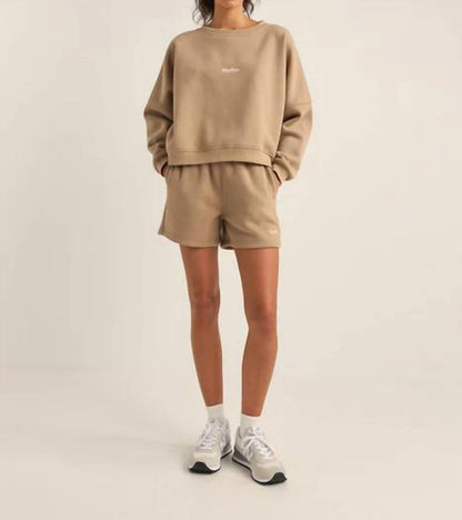 Fleece Crew Neck Sweatshirt