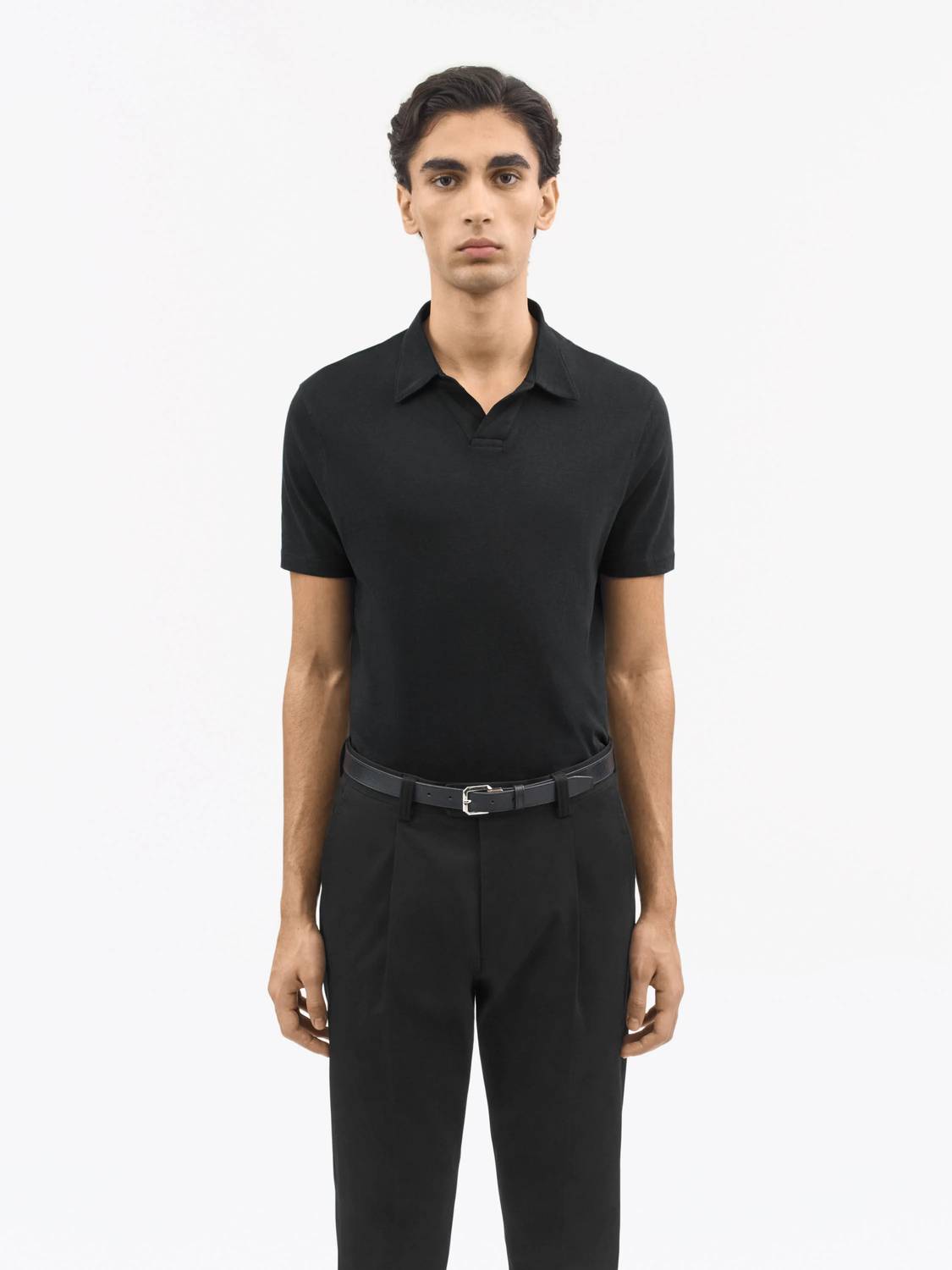 Ray Open-neck Polo Shirt