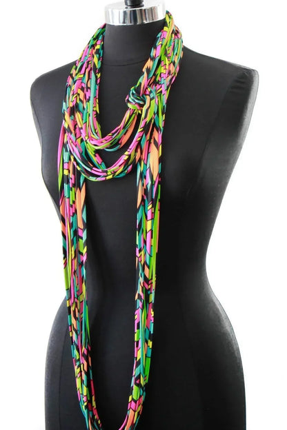 Necknots - Neon Scarf Necklace - Rack Hunt
