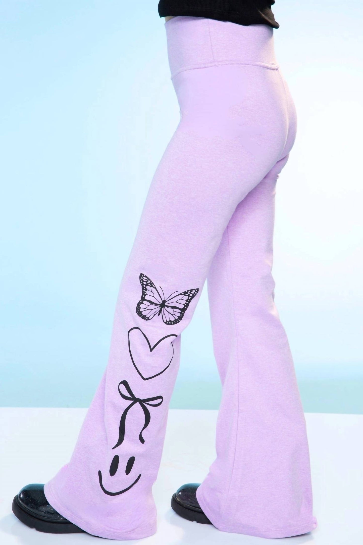 Emoji Stars Simply Flare Legging