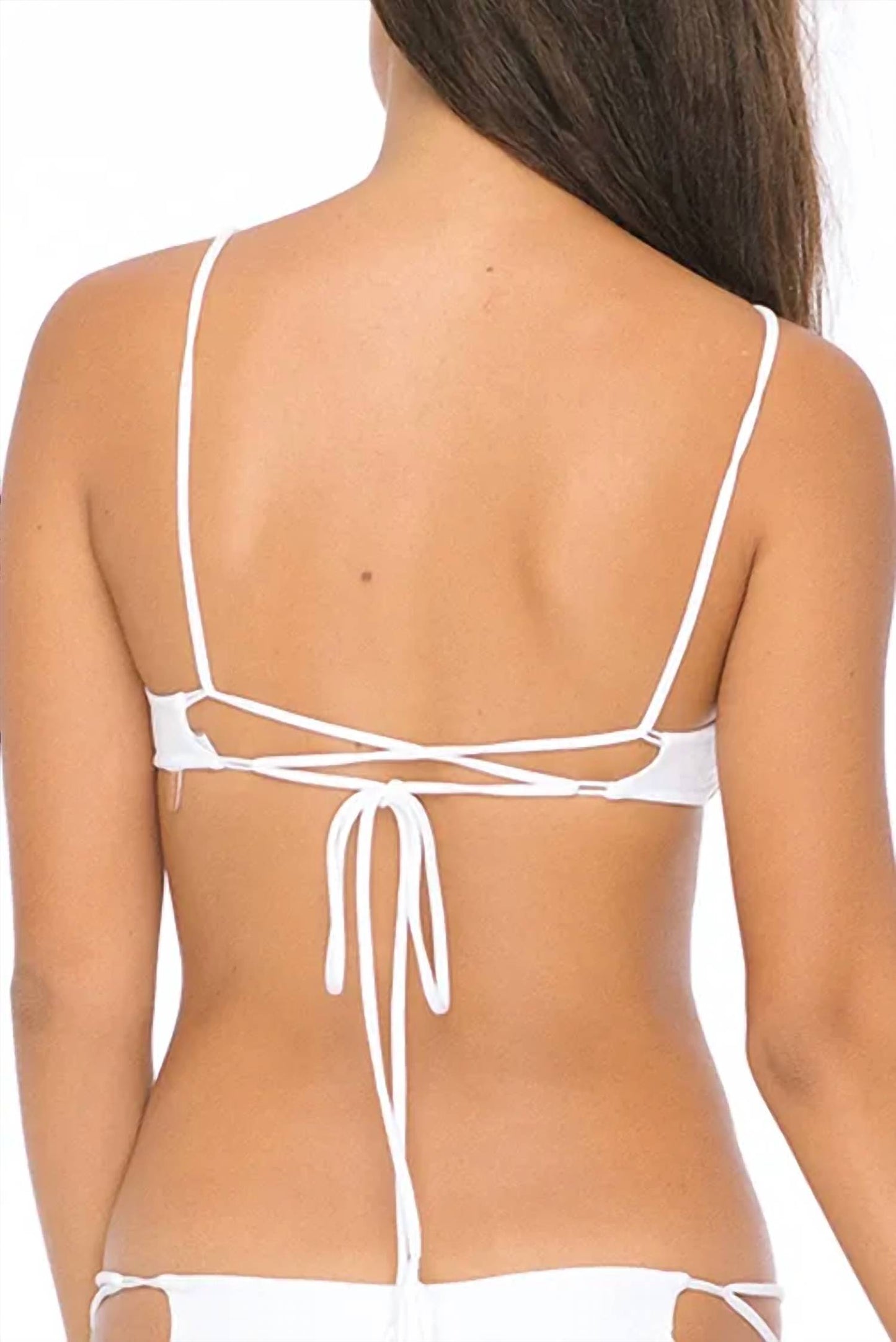Hapa Lace Up Bikini Top