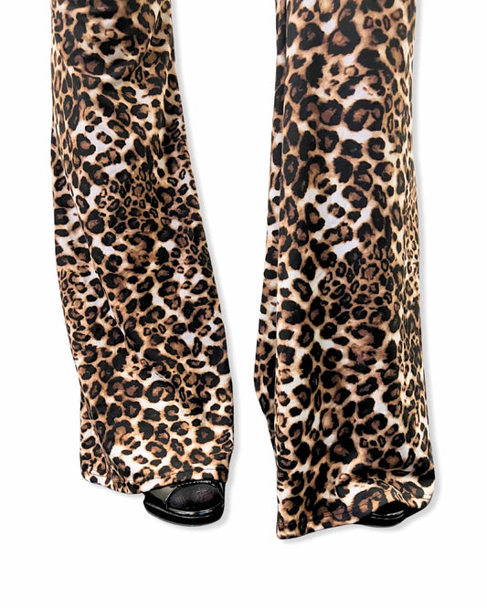 High-waisted Flared Pants