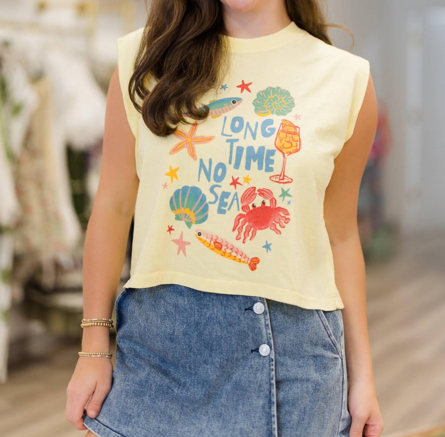 Women's Long Time Tank Top
