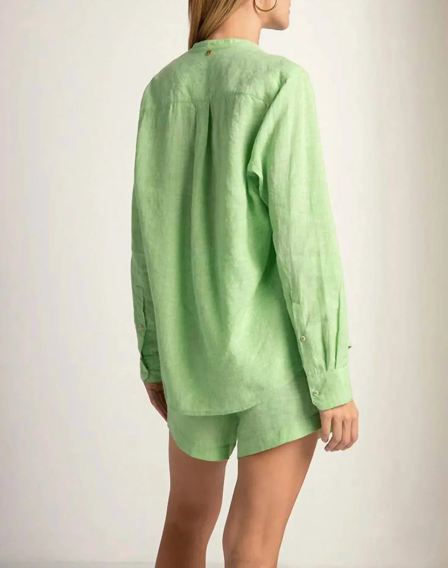 Touché - Linen Blend Button-up Shirt - Rack Hunt