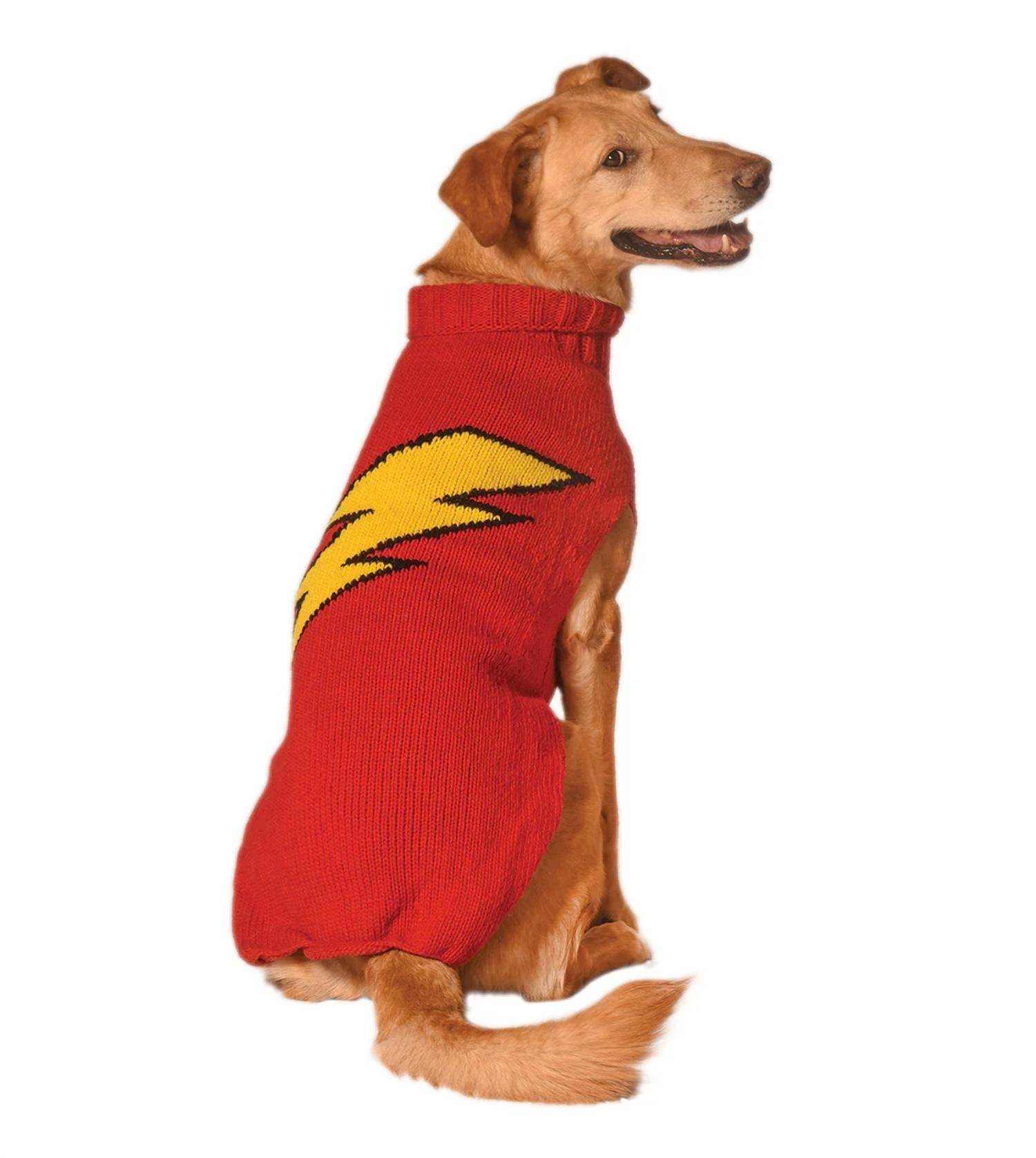 Chilly Dogs - Lightning Bolt Dog Sweater - Rack Hunt -