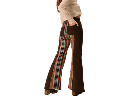 Corduroy and Gheri Bell Bottom Pants