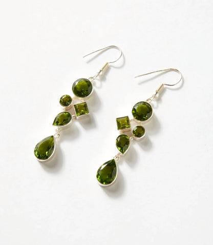 Women's Gemstone Dangle Earrings