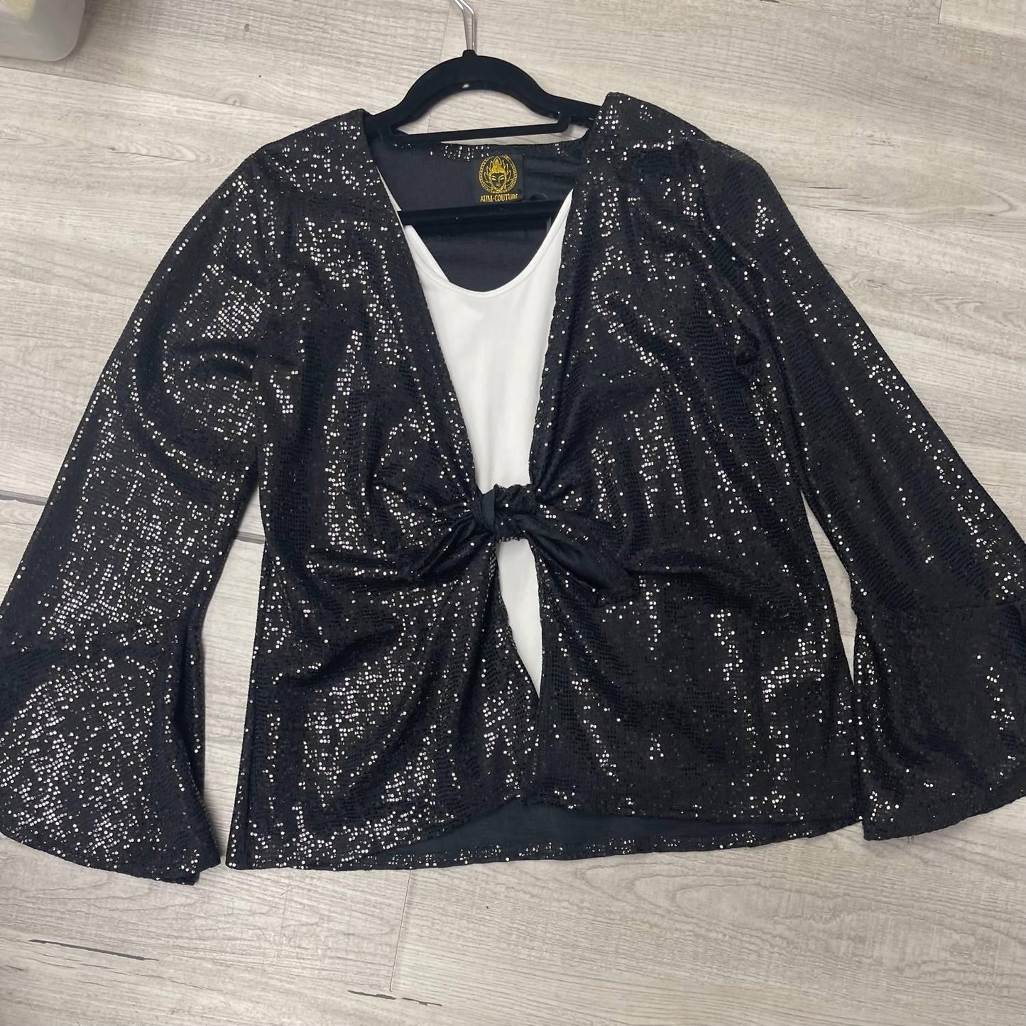 Accessorize Me - Women's Sequined Bell Top - Rack Hunt
