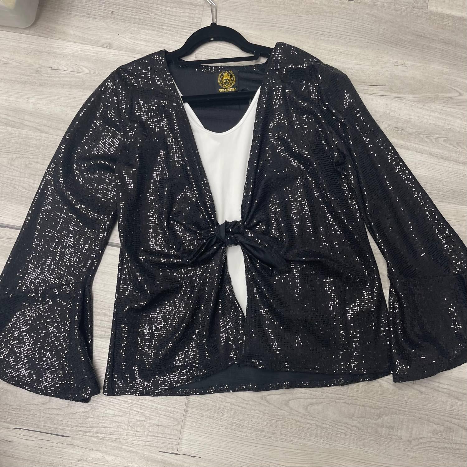 Accessorize Me - Women's Sequined Bell Top - Rack Hunt